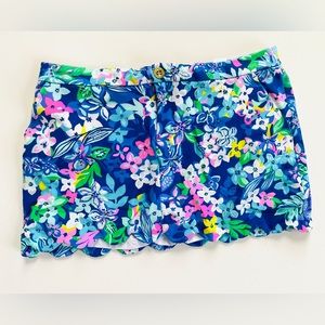Lilly Pulitzer floral skirt size 10